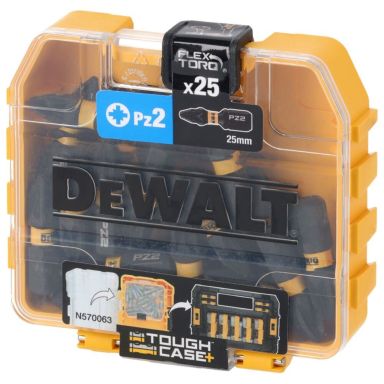 Dewalt DT70556T-QZ Torsionbits PZ2, 25 mm, 25 delar