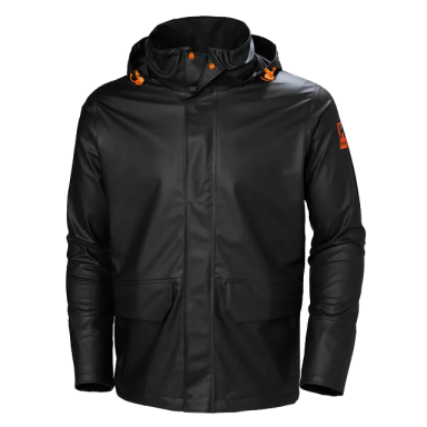 Helly Hansen Workwear Gale Regnfrakke sort