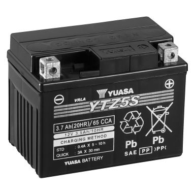 Yuasa YTZ5S Startbatteri 12V, 3,7 Ah