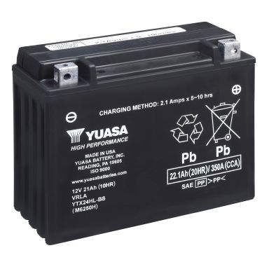 Yuasa YTX24HL-BS Startbatteri 12V, 22,1 Ah