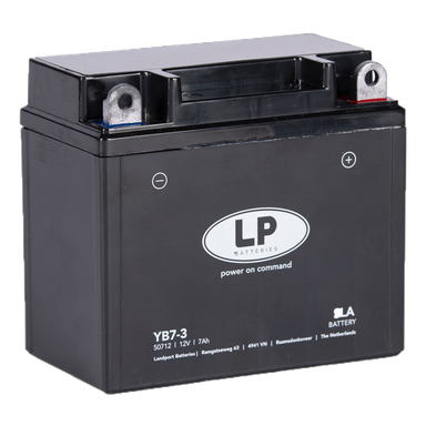 LP Batteries LPYB7-3 Startbatteri 12V, 7 Ah