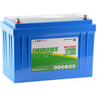 Endurance ELB12-100HEAT Förbrukningsbatteri 12V, 100 Ah