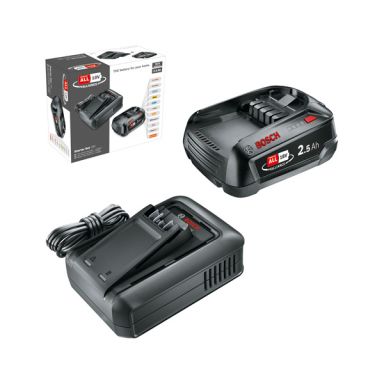Bosch DIY 1600A031T4 Akku- ja laturipaketti 1 x 18 V 2,5 Ah -akku ja laturi
