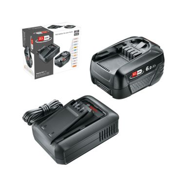 Bosch DIY 1600A032A8 Akku- ja laturipaketti 1 x 18 V 6,0 Ah -akku ja laturi
