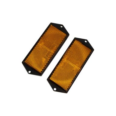 CJ 547172 Fordonsreflex till släpvagn, 2-pack, orange