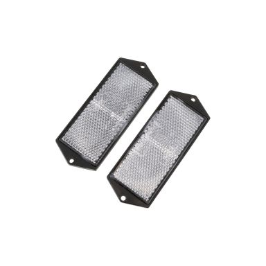 CJ 547173 Fordonsreflex till släpvagn, 2-pack, vit