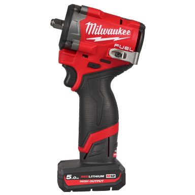 Milwaukee M12 FCIWF38G3-502X Akkumutterinväännin akkujen ja laturin kanssa