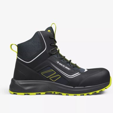 Solid Gear Adapt Mid Sikkerhedsstøvle S3L, ESD, sort/gul