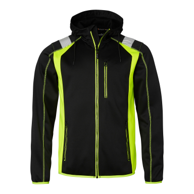 Top Swede 276 Fleecetrøje sort/gul