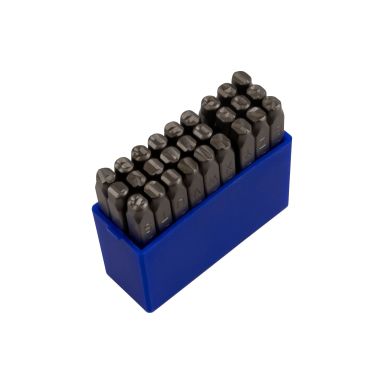 PELA 549854 Bogstavstempel 6 mm, 27-pak