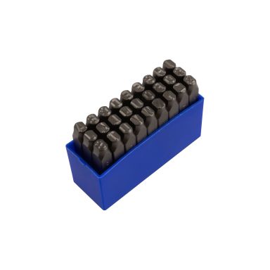 PELA 549855 Bokstavsstans 7 mm, 27-pack