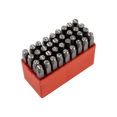 PELA 549859 Bokstav- og sifferstanser 5 mm, 36-pakk
