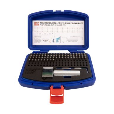 PELA 549869 Stämpelset 69 delar