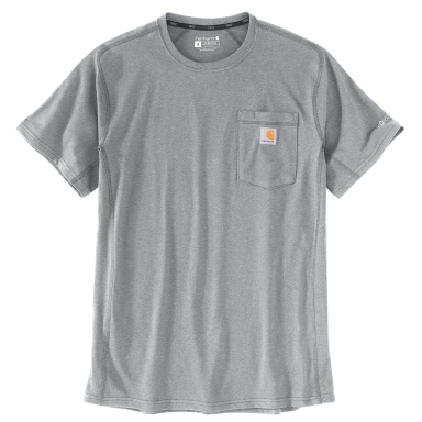 Carhartt 106652HGY T-shirt gråmelerad