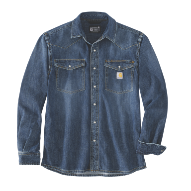 Carhartt 106429HK3 Skjorte blå