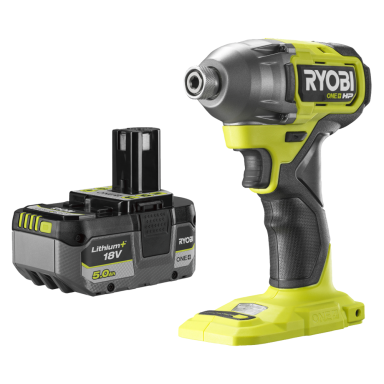 Ryobi RID18X-0 + RB1850X Slagskrutrekker med batteri