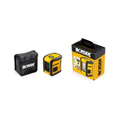 Ironside 103629 Ristilinjalaser vihreä laser, mini