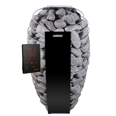Harvia Spirit SP60XW Badstueovn svart, med Wifi