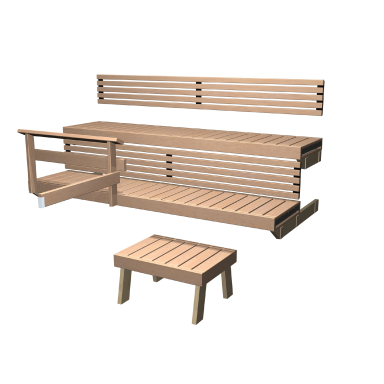 Harvia Formula 19 Laudepaketti