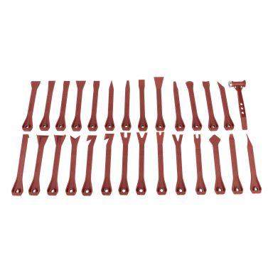 PELA 547428 Demonteringsjern 28 deler, nylon