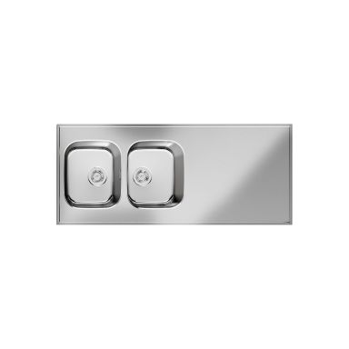 Purus Basic H PBH-1400 Diskbänk 1400x600x30 mm, vändbar, rostfri