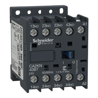 Schneider Electric CA2KN40M7 Hjelperelé 0NC/4NO