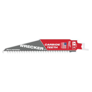 Milwaukee TCT WRECKER Tigersavblad 6T, 5-pak
