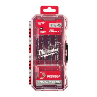 Milwaukee 4932499256 Metalboringssæt 8 dele