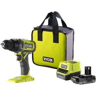Ryobi ONE+ RDD18-1C20S Skruvdragare med batteri och laddare
