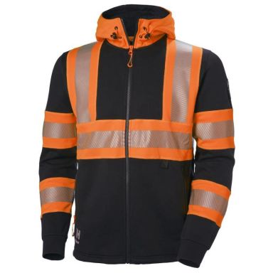 Helly Hansen Workwear ICU 79273-269 Hættetrøje High-Vis, Helzip, Orange