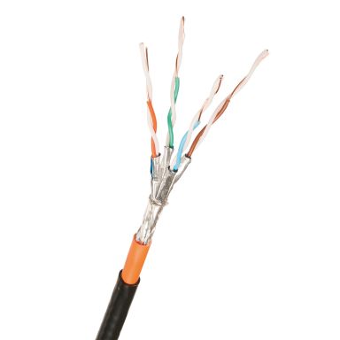 Nexans S/FTP LM 6A LSZH Dca+PE Datakabel 8 ledere, Ø 0,55 mm