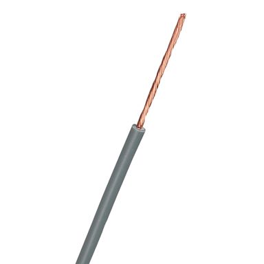 Nexans RK Kopplingskabel 1x1.5 mm², grå, 90°C (H07V2-K)