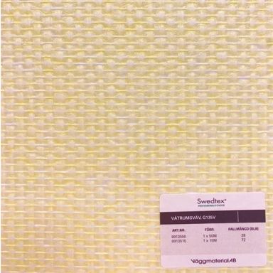 Swedtex G135V Glasfiberväv våtrum, 1x25 m