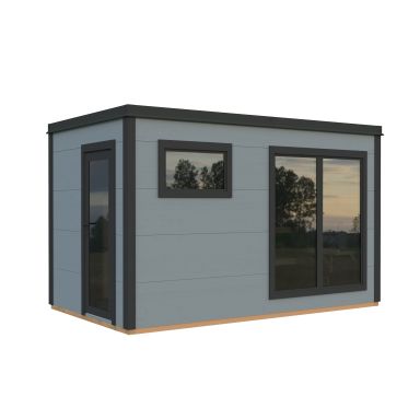 Palmako Grace Bastu 9,0 m², Invändig 8,2 m², ljusgrå + antracit