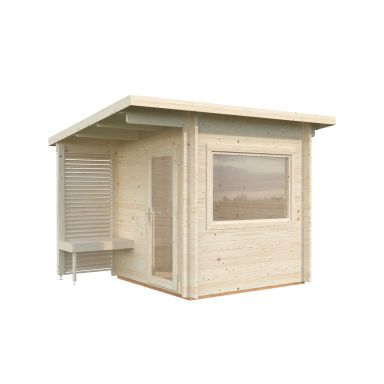 Palmako Sanna Bastu 4,4 m², Invändig 4,1 m², obehandlad