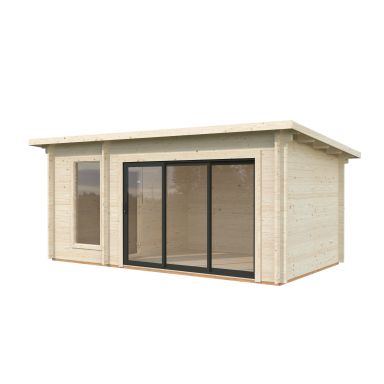 Palmako Sanna Bastu 13,5 m², Invändig 12,8 m², obehandlad