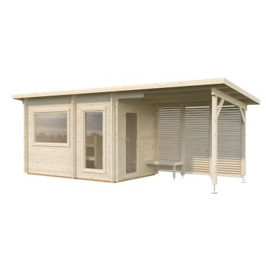 Palmako Sanna Bastu 13,5 m², Invändig 6,8 m², obehandlad