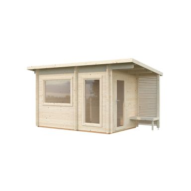Palmako Sanna Bastu 7,4 m², Invändig 6,8 m², obehandlad