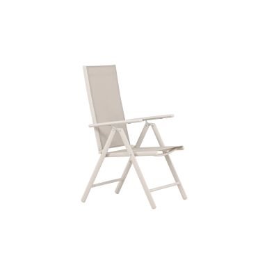 Venture Home Break Positionsstol Aluminium/Beige, 2-pack