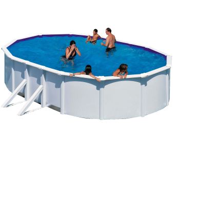 Gre Basic Poolpaket oval, 500 x 300 x 120 cm, Vit