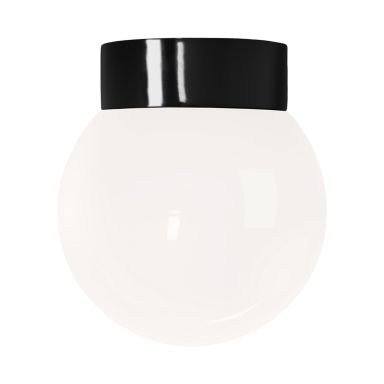 Ifö CLASSIC GLOBE Takarmatur  svart, LED