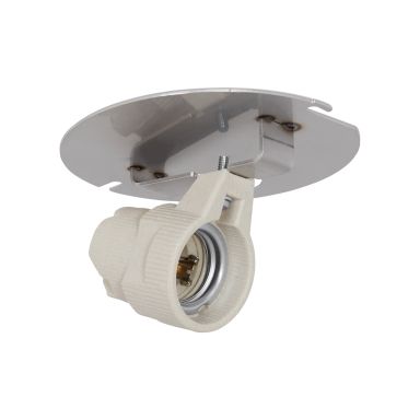 Ifö Electric 1-54070 Lamphållare reflektor, sned, E27, trådfäste