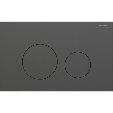 Geberit Sigma 40 Round Skylleplade rustfrit stål