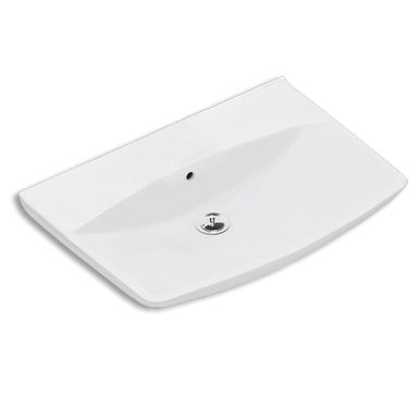 Ifö Spira Art Tvättställ utan blandarhål, 600x495 mm