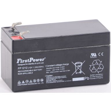 Batteribolaget 98501212 Lyijyakku 12 V, 1,2 Ah