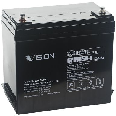 Vision 6FM55 Batteri 12V, 55 Ah