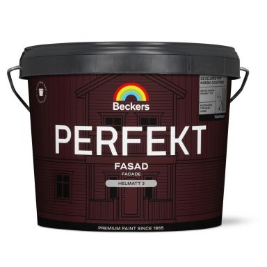 Beckers Perfekt Fasad Fasadfärg helmatt