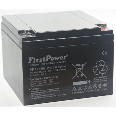 First Power FP12240L Batteri 12V, 24 Ah