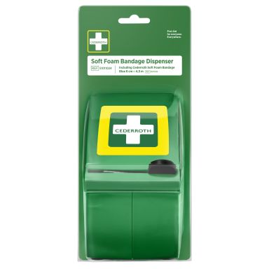 Cederroth 51011024 Gips dispenser med 6 cm x 4,5 m gips, blå