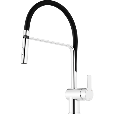 Mora LYNX 344081 Köksblandare flexibel pip, krom, G10